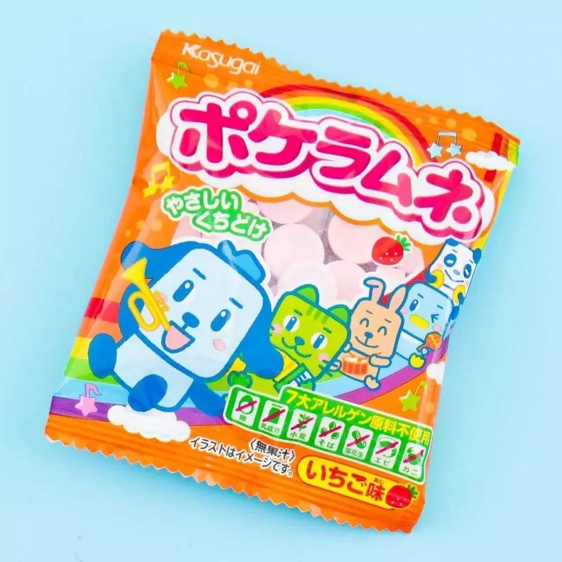 Жевательные конфеты Kasugai – Вкус рамунэ (107 г)