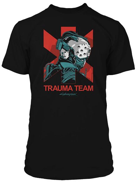 Футболка Cyberpunk 2077: Trauma Comic Premium