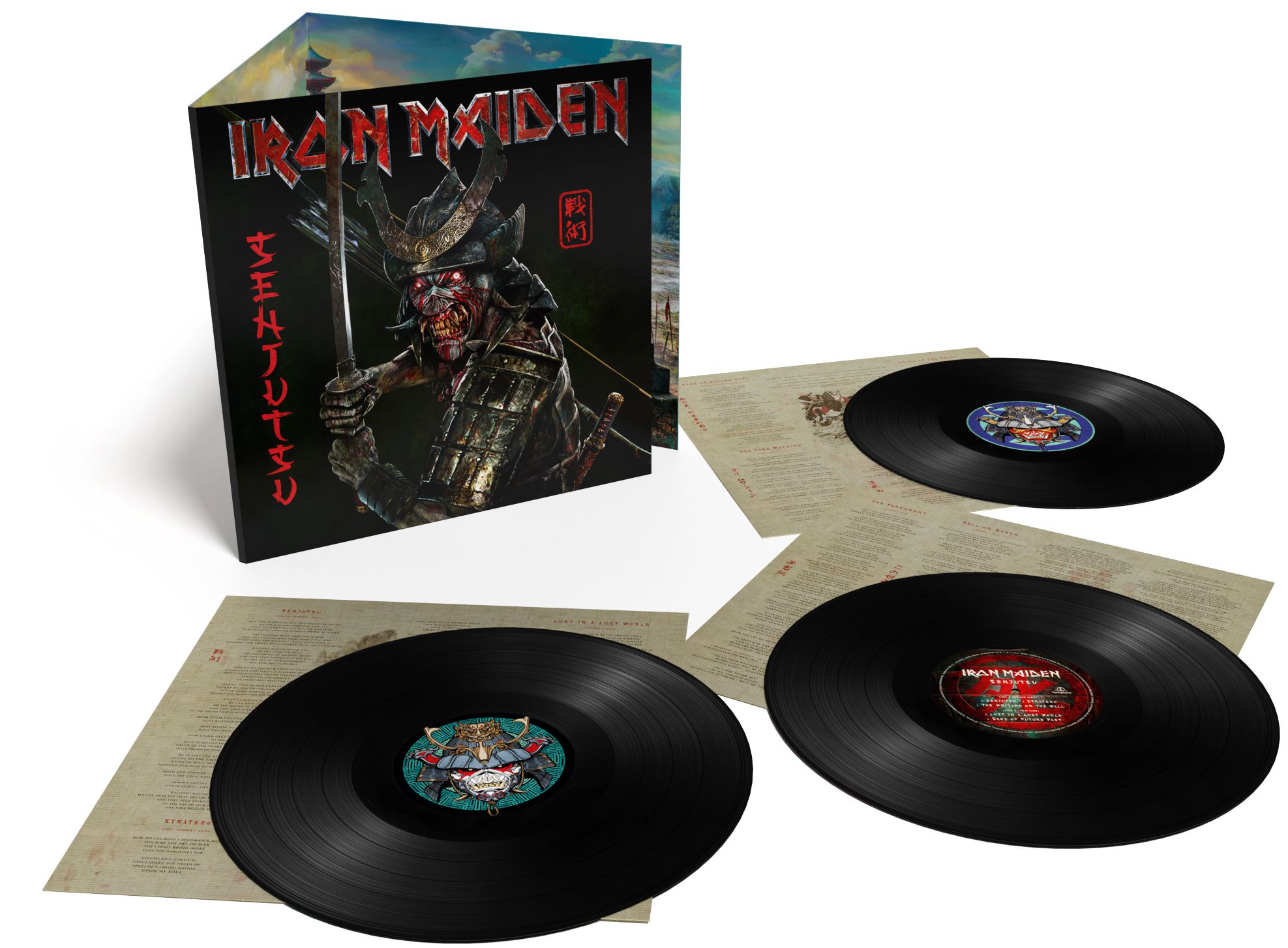 Iron Maiden – Senjutsu (3 LP) цена и фото