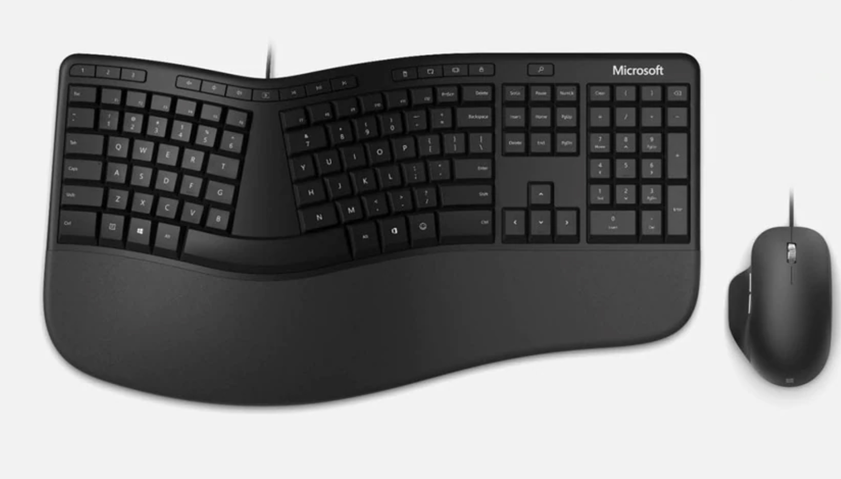 Комплект (клавиатура+мышь) Microsoft Ergonomic Desktop для PC от 1С Интерес