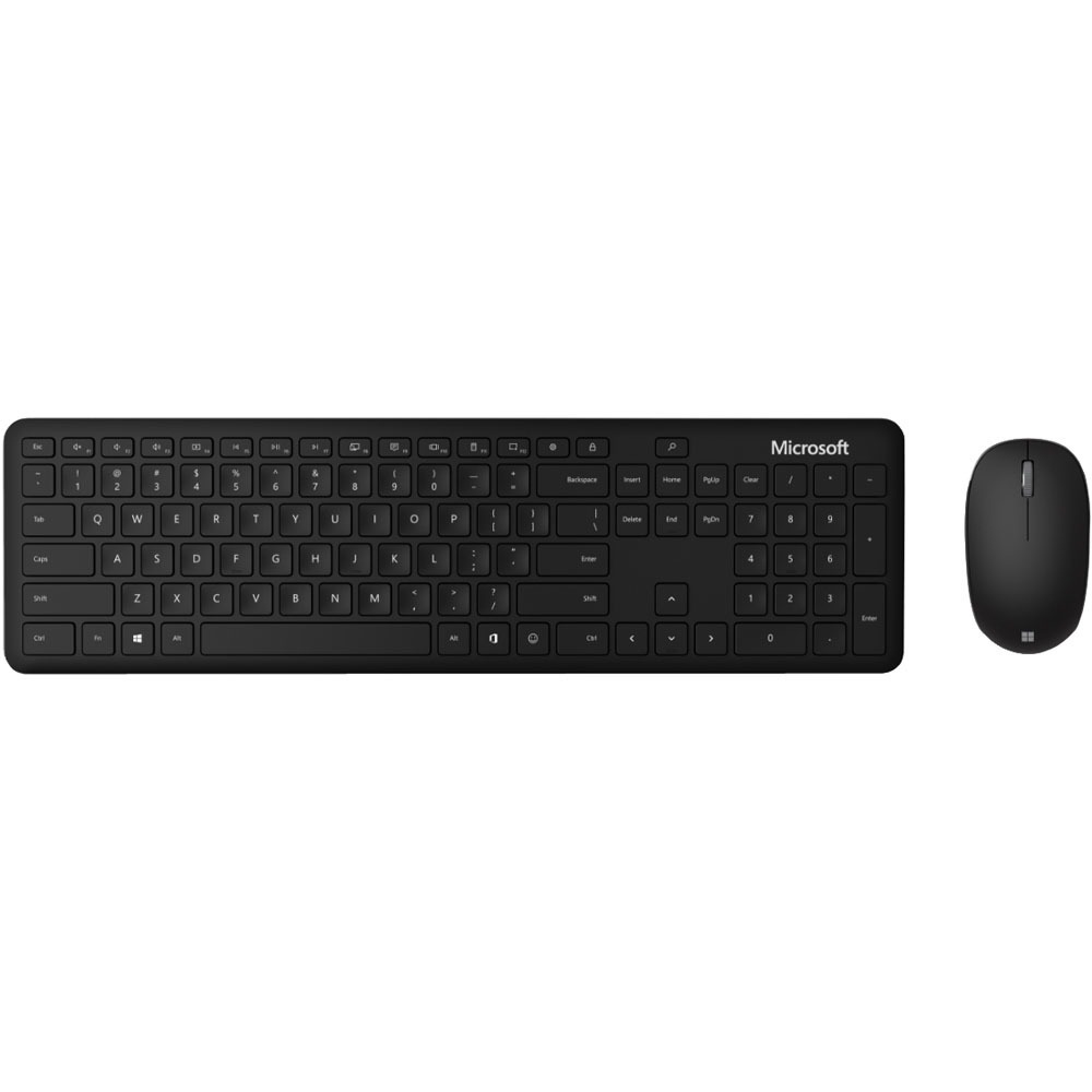

Комплект (клавиатура+мышь) Microsoft Bluetooth Desktop Black беспроводной для PC