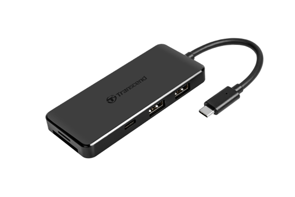 

USB-концентратор Transcend USB 3.1 6-in 1 5-Port HUB Type-C