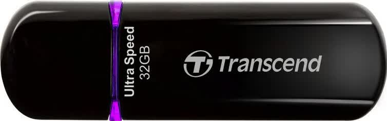 

Флеш-накопитель Transcend JetFlash 600 32GB Black/Purple
