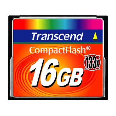 

Карта памяти Transcend Compact Flash Card (133X) 16GB
