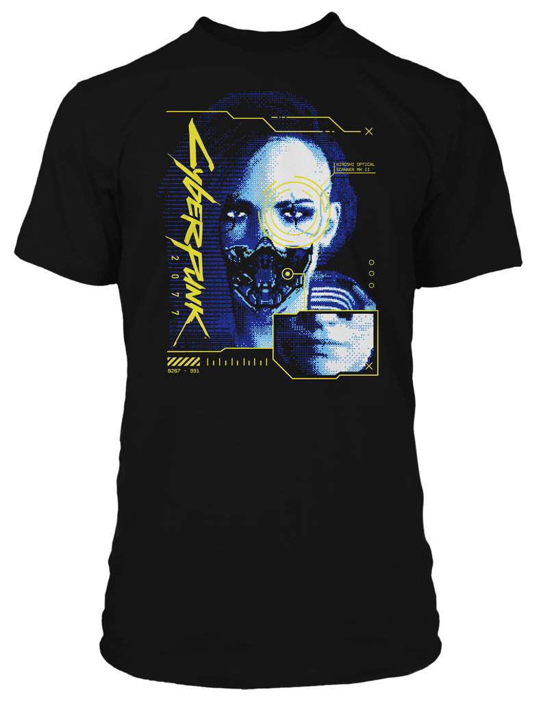 

Футболка Cyberpunk 2077: Cyber Face Premium