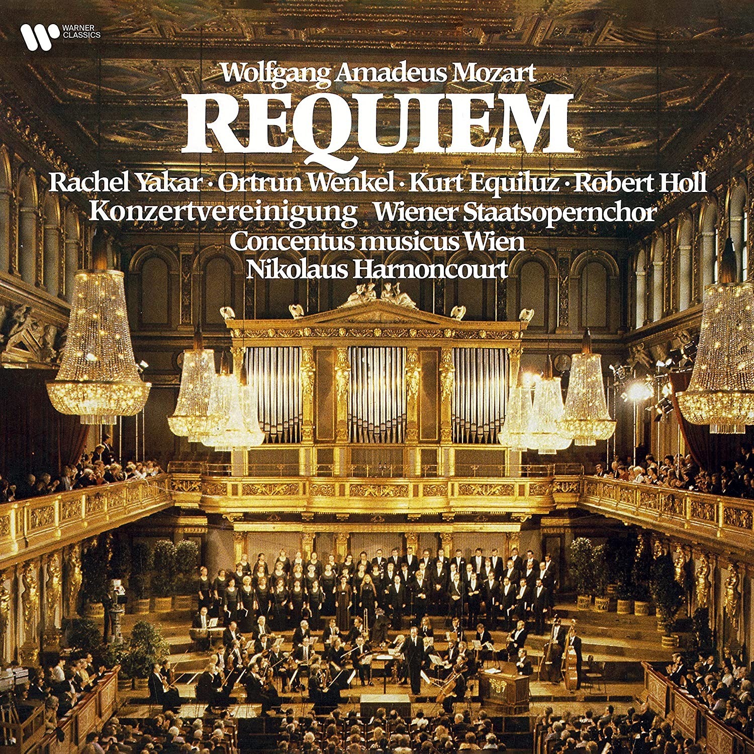 Nikolaus Harnoncourt & Concentus Musicus Wien – Mozart Wolfgang Amadeus Requiem (LP) фото
