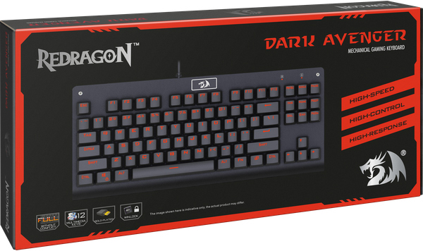 

Клавиатура Redragon Dark Avenger механическая игровая для PC