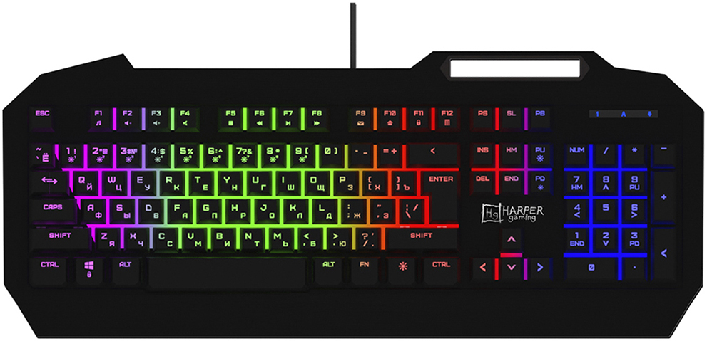 

Клавиатура Harper Gaming Fulcrum GKB-20 игровая для PC
