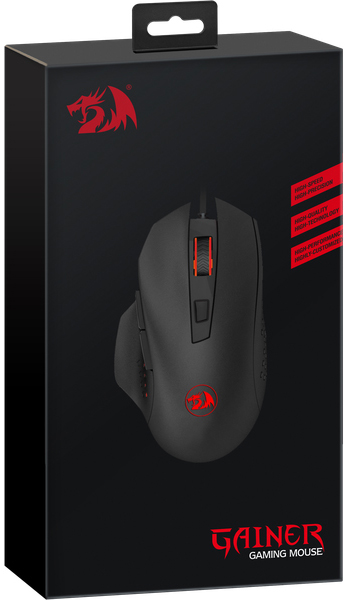 

Мышь Redragon Gainer проводная игровая для PC