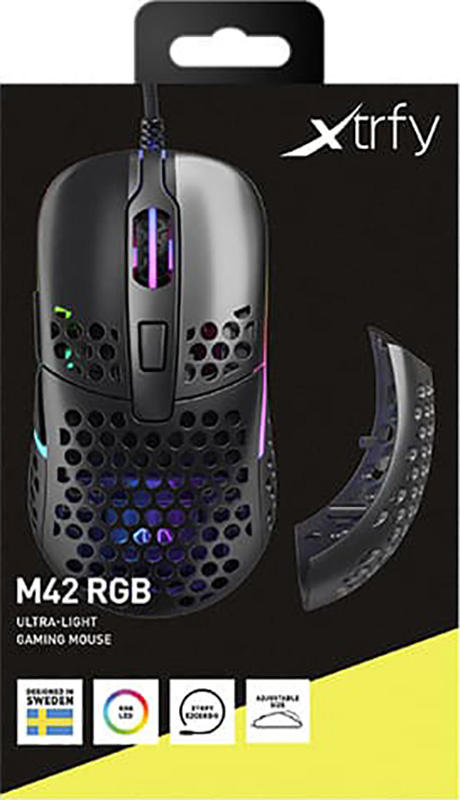 Мышь Xtrfy M42 проводная игровая для PC (черная) от 1С Интерес