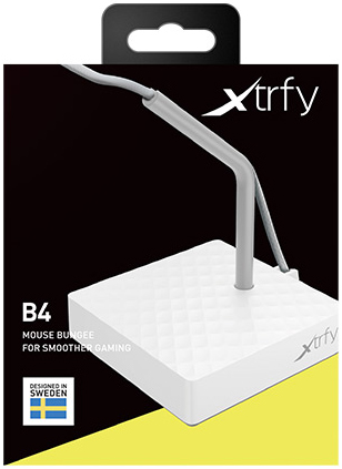

Держатель провода мыши Xtrfy B4 (белый)