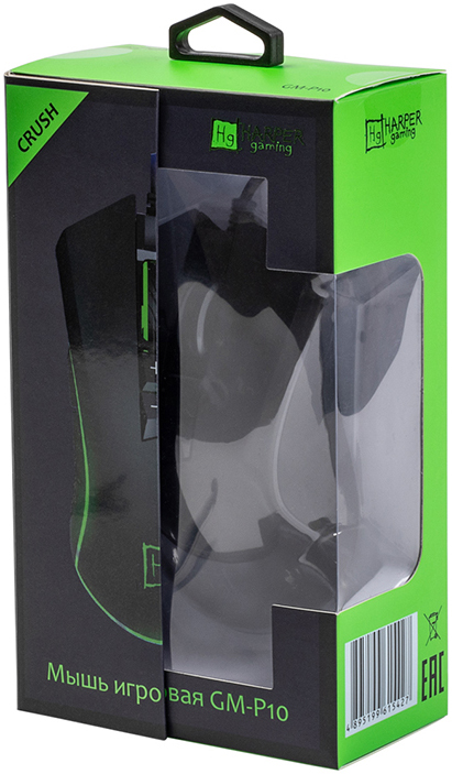 

Мышь Harper Gaming Crush GM-P10 проводная игровая для PC