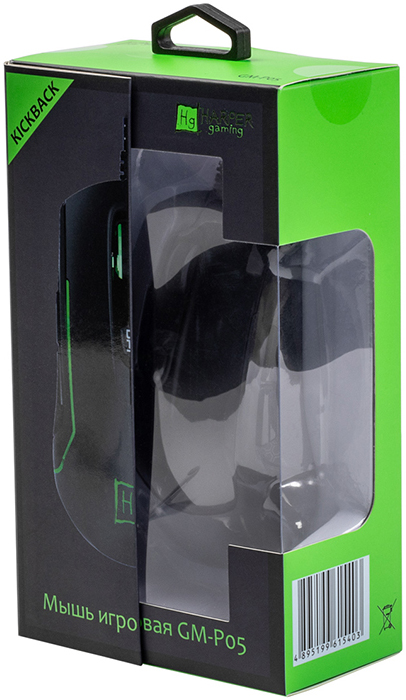 

Мышь Harper Gaming Kickback GM-P05 проводная игровая для PC