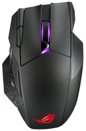 

Мышь ASUS ROG Spatha X беспроводная игровая для PC (черный) (90MP0220-BMUA00)