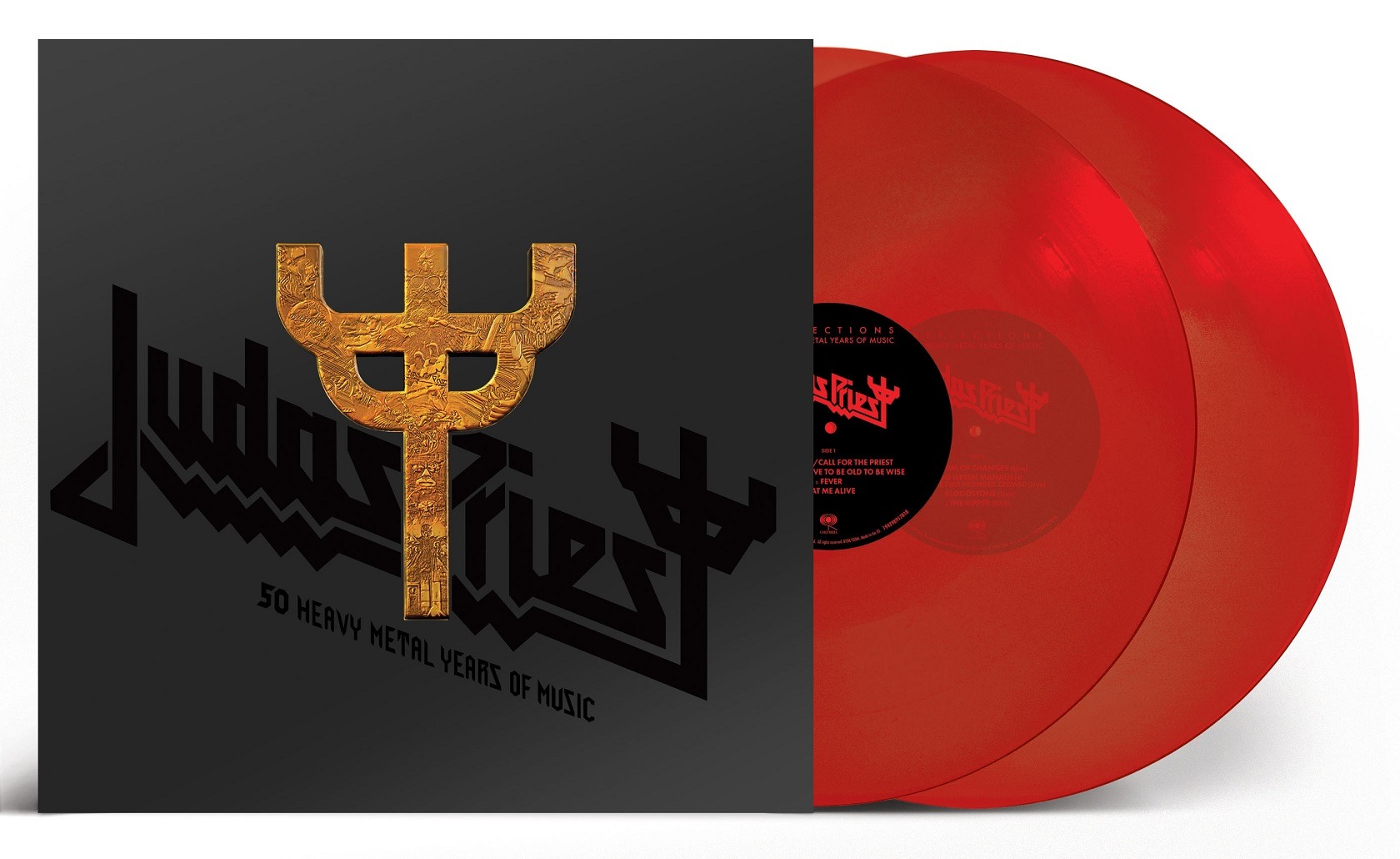 Judas Priest – Reflections 50 Heavy Metal Years Of Music Coloured Red Vinyl (2 LP)