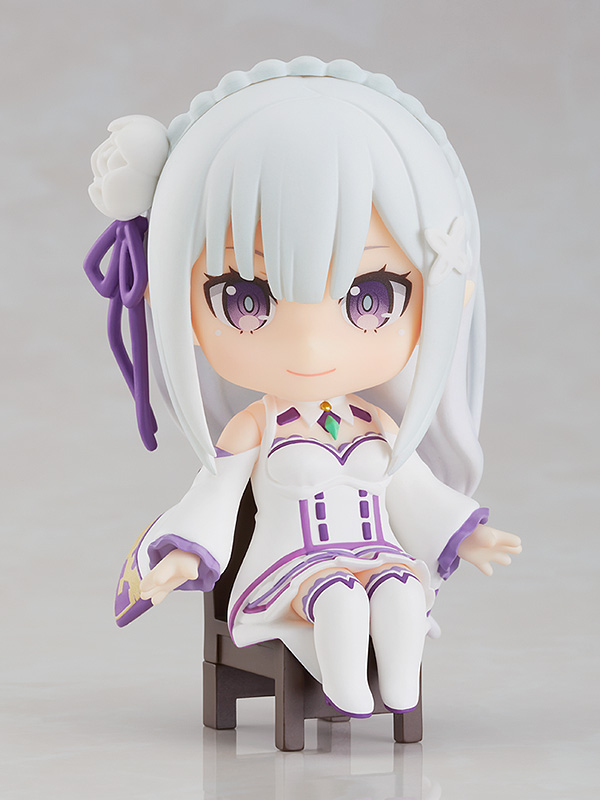 Фигурка Nendoroid Swacchao! Re: Zero Starting Life In Another World – Emilia (9 см)