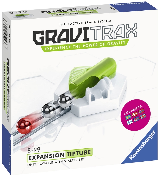 

Конструктор GraviTrax: Рельсы и труба (дополнительный набор)