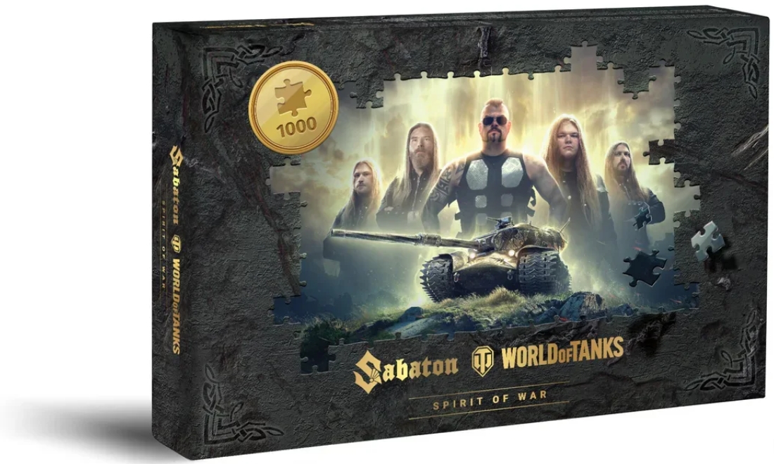 Пазл World Of Tanks: Band Sabaton. Limited Edition (1000 деталей)