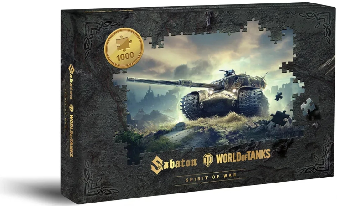 Пазл World Of Tanks: Spirit Of War – Sabaton. Limited Edition (1000 деталей)