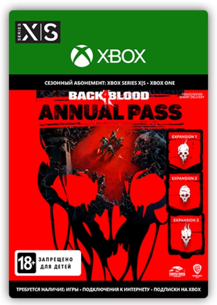 

Back 4 Blood. Annual Pass. Дополнение [Xbox, Цифровая версия] (Цифровая версия)