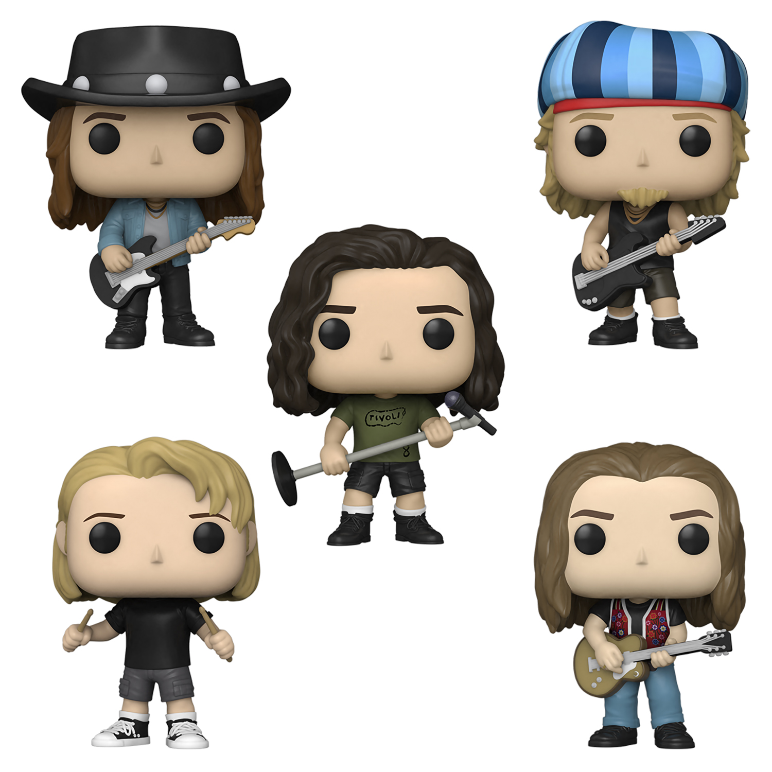 Набор фигурок Funko POP Rocks: Pearl Jam (9,5 см) (5-Pack)