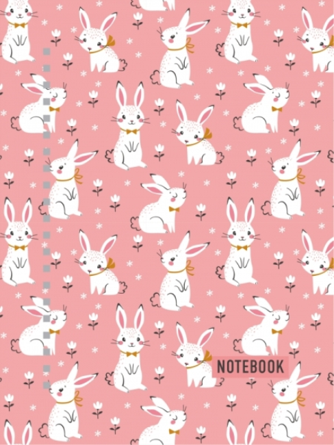 Тетрадь Розовые кролики (А5 60 листов) от 1С Интерес