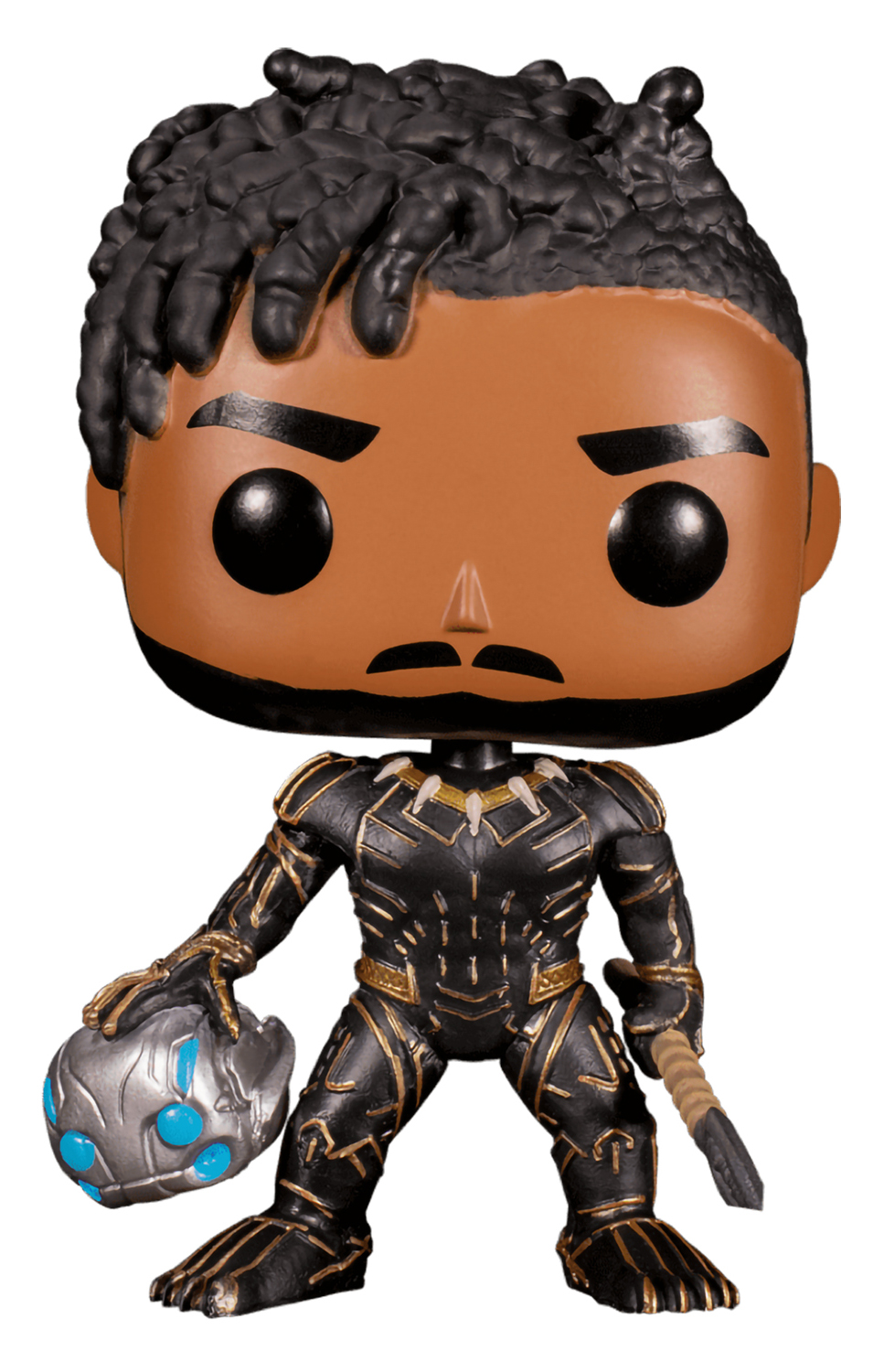 Фигурка Funko POP: Marvel What If...? – King Kilmonger Exclusive Bobble-Head (9,5 см)