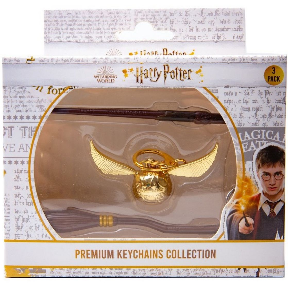 

Набор брелоков Harry Potter Premium (3 шт.) (в ассортименте)
