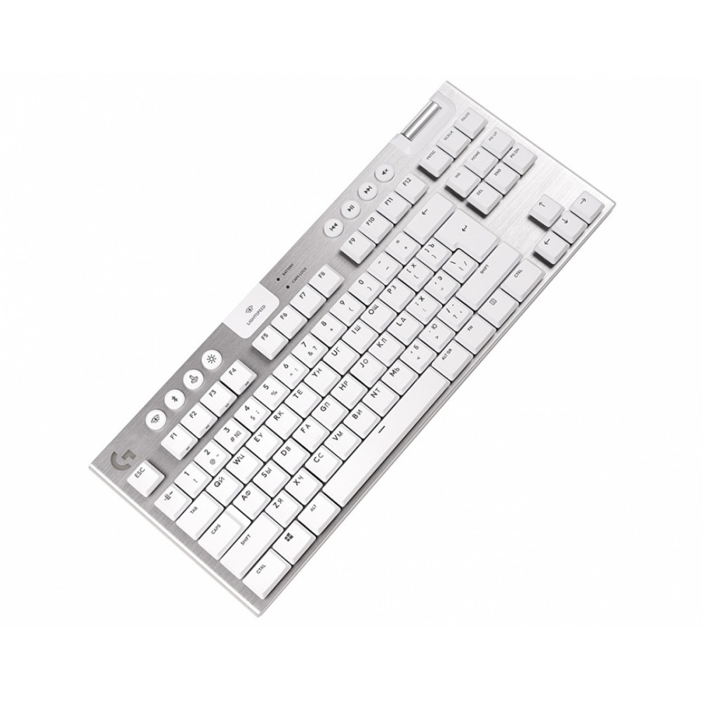 

Игровая клавиатура Logitech G915 TKL LightSpeed White для PC