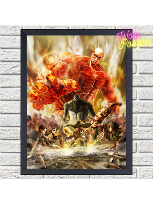 цена Постер Attack On Titans aT5
