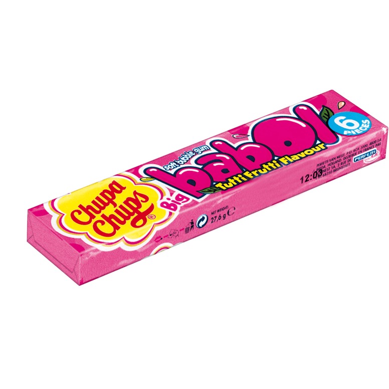 Жевательная резинка Chupa Chups Big Babol со вкусом тутти-фрутти
