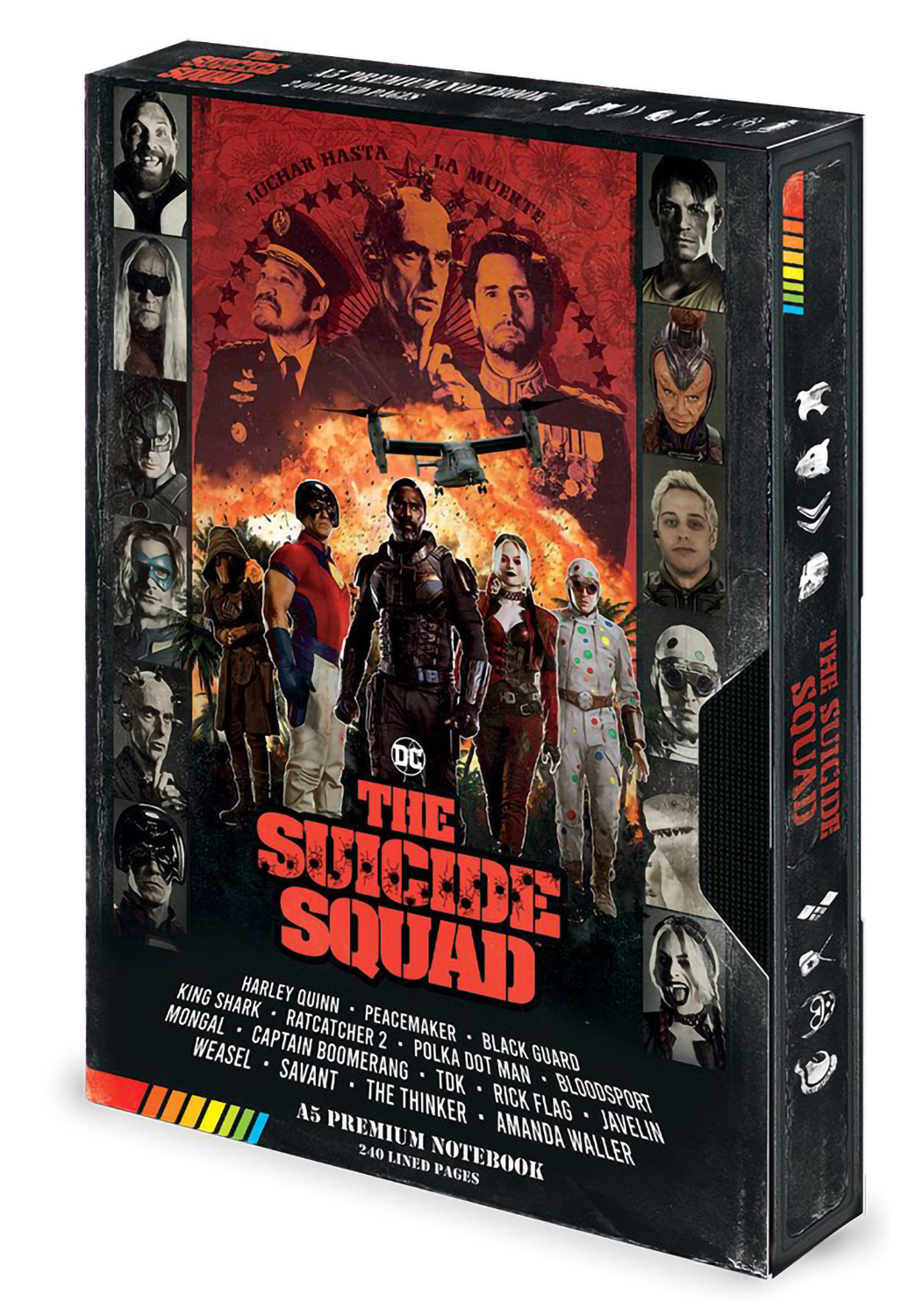 Блокнот Suicide Squad Retro A5