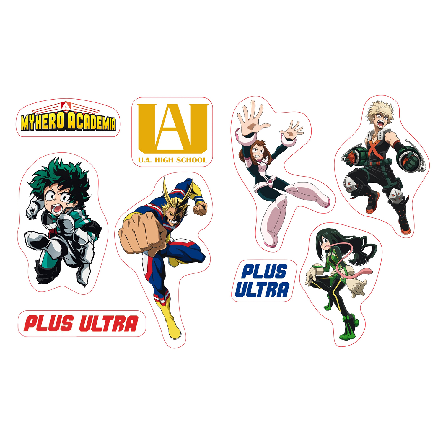 

Набор наклеек My Hero Academia: UA High School