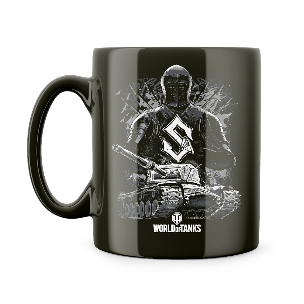 Кружка World Of Tanks: Sabaton Knight Limited Edition чёрная