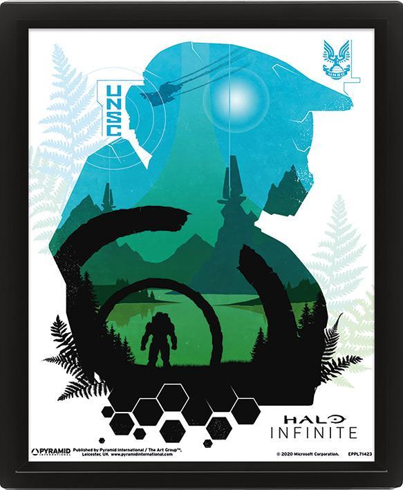 цена 3D Постер Halo: Infinite Lakeside