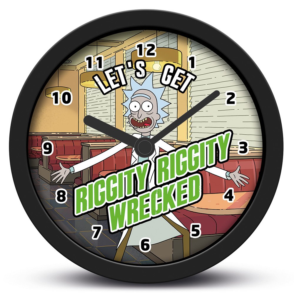 Часы Rick And Morty: Wrecked настольные