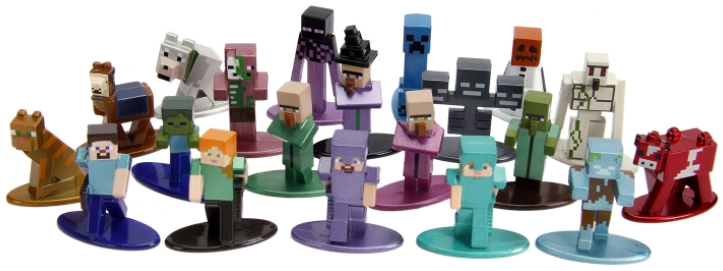 

Набор фигурок Minecraft Dungeons: Nano Metalfigs – Wave 2 1.65" (20 шт.)