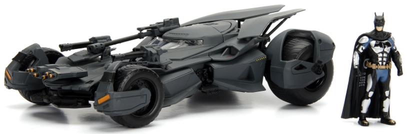 

Набор DC Justice League: модель машины 2017 Batmobile (масштаб 1:24) + фигурка Batman Figure 2,75"