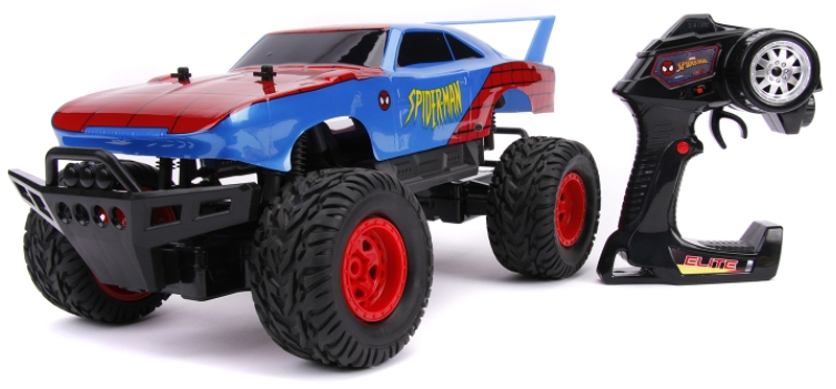 цена Машина на радиоуправлении Hollywood Rides Marvel Spider-Man – Spider-Man Daytona Ford Raptor Chassis (масштаб 1:12)