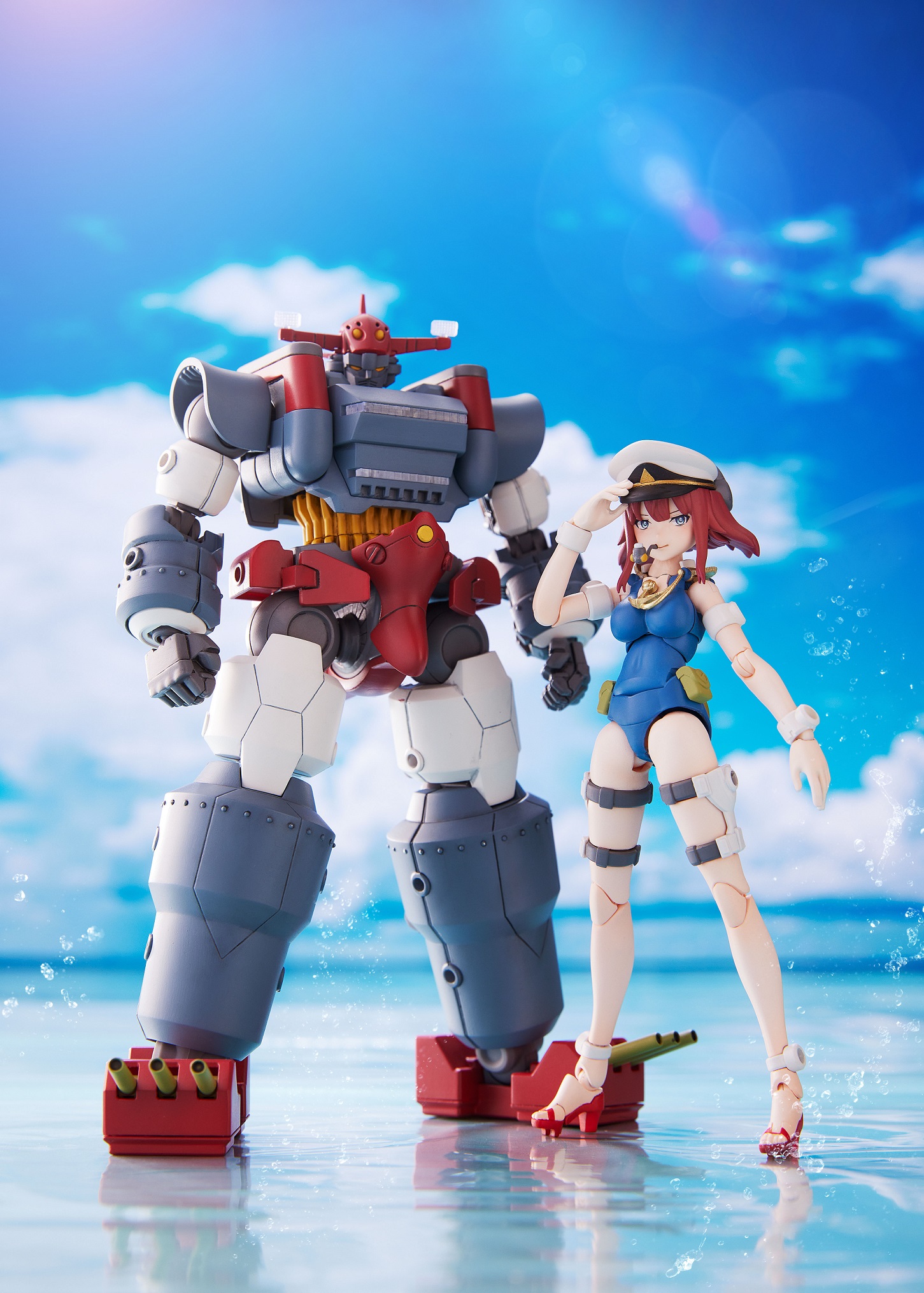 

Фигурка-сборная модель Gattai Musashi Moderoid (17,5 см / 14 см)