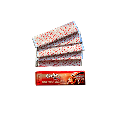 Жевательная резинка Lotte Spicy Cola Вкус пряной колы