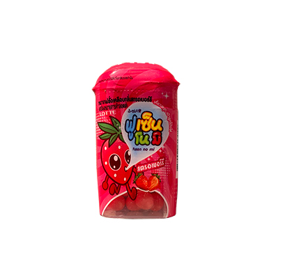 Жевательная резинка Lotte Small Glas Strawberry Вкус клубники