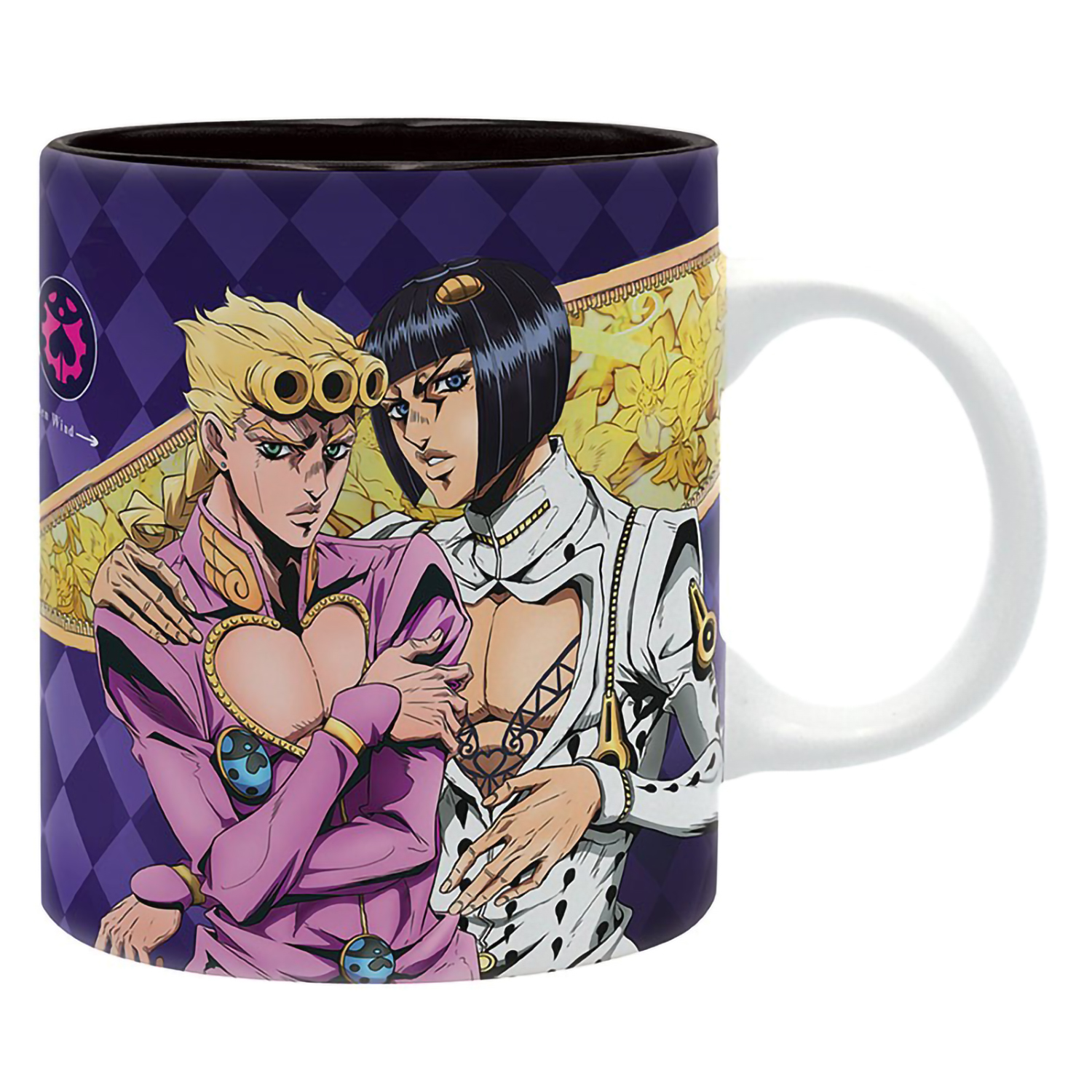 Кружка JoJo`s Bizarre Adventure Giorno & Bruno (320 мл) цена и фото