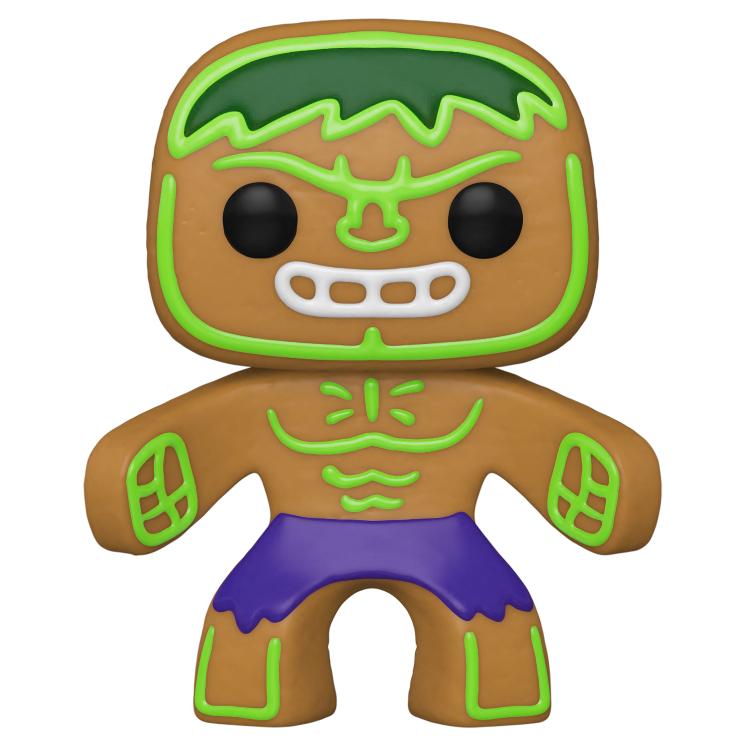 Фигурка Funko POP Marvel: Holiday – Gingerbread Hulk Bobble-Head (9,5 см) фигурка funko pop the child with egg canister bobble head 9 5 см