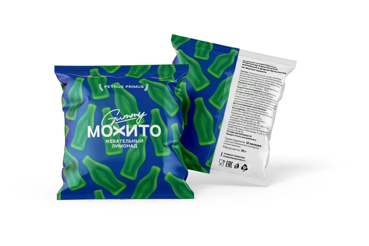 

Жевательный мармелад Мохито (80 г)