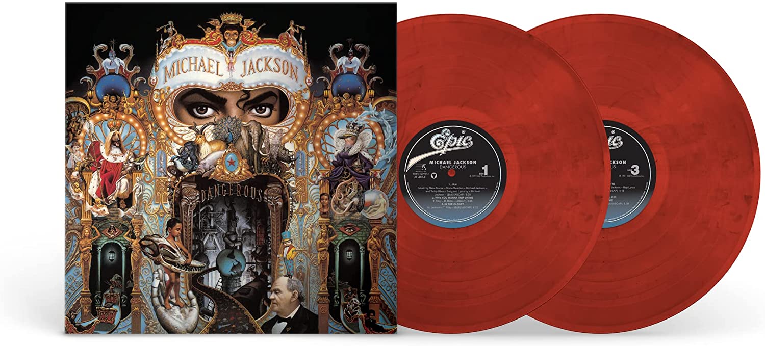 

Michael Jackson – Dangerous. Coloured Frankenstein Vinyl (2 LP)