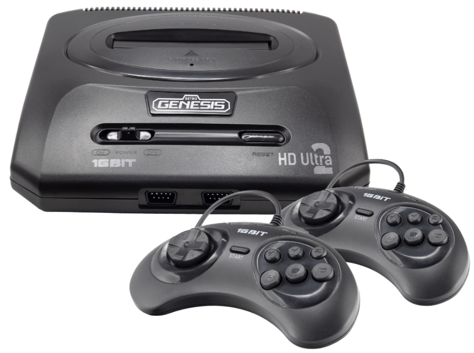 Игровая приставка SEGA Retro Genesis HD Ultra 2 + 150 игр (2 проводных джойстика, HDMI кабель) от 1С Интерес