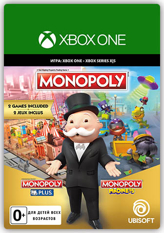 

Monopoly Plus + Monopoly Madness [Xbox One, Цифровая версия] (Цифровая версия)