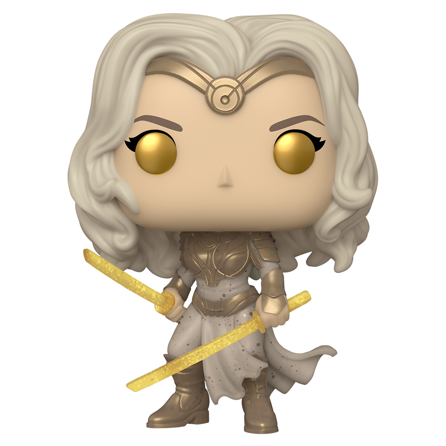 

Фигурка Funko POP Marvel: Eternals – Thena Fighting Pose With Alt Weapon Exclusive Bobble-Head (9,5 см)
