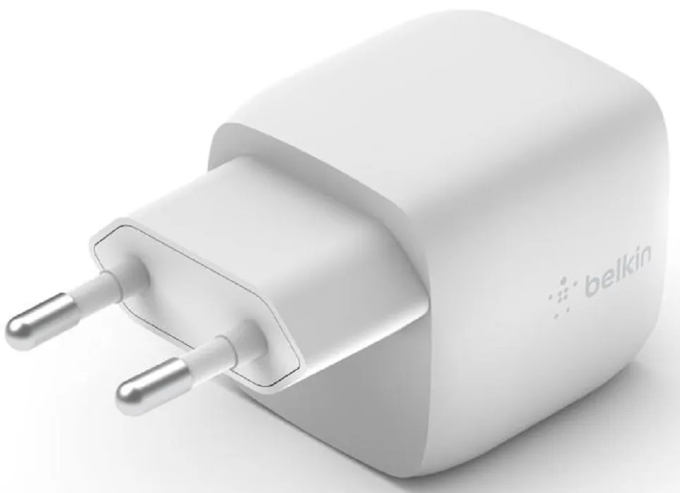 

Сетевое зарядное устройство Belkin 30Вт, PD, GAN, USB-C (белый) (WCH001vfWH)